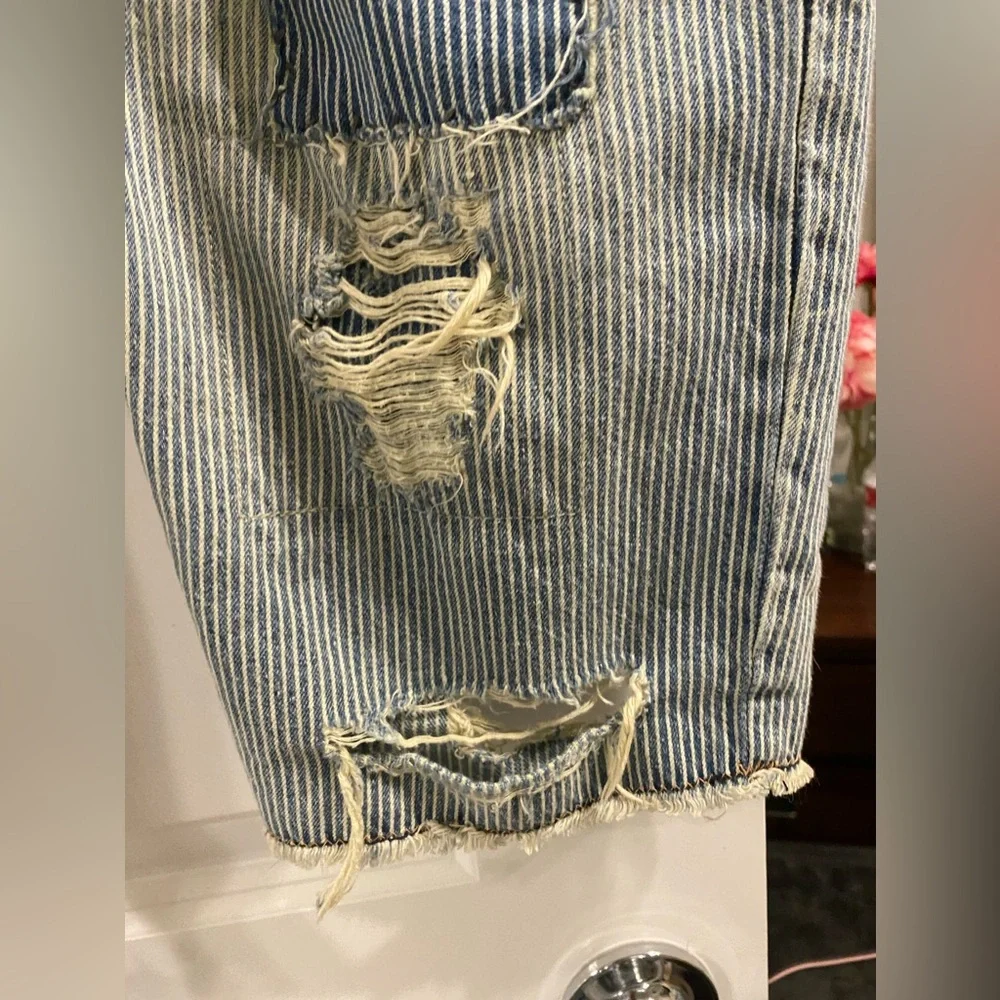 Magnolia Pearl minor striped denim harem jeans - Picture 3 of 8